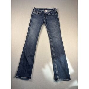 True Religion Jeans Straight Woman's Size 29 Made in USA Pre Owned.